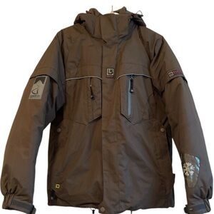 Burton Brown Snowboarding Jacket Size Medium